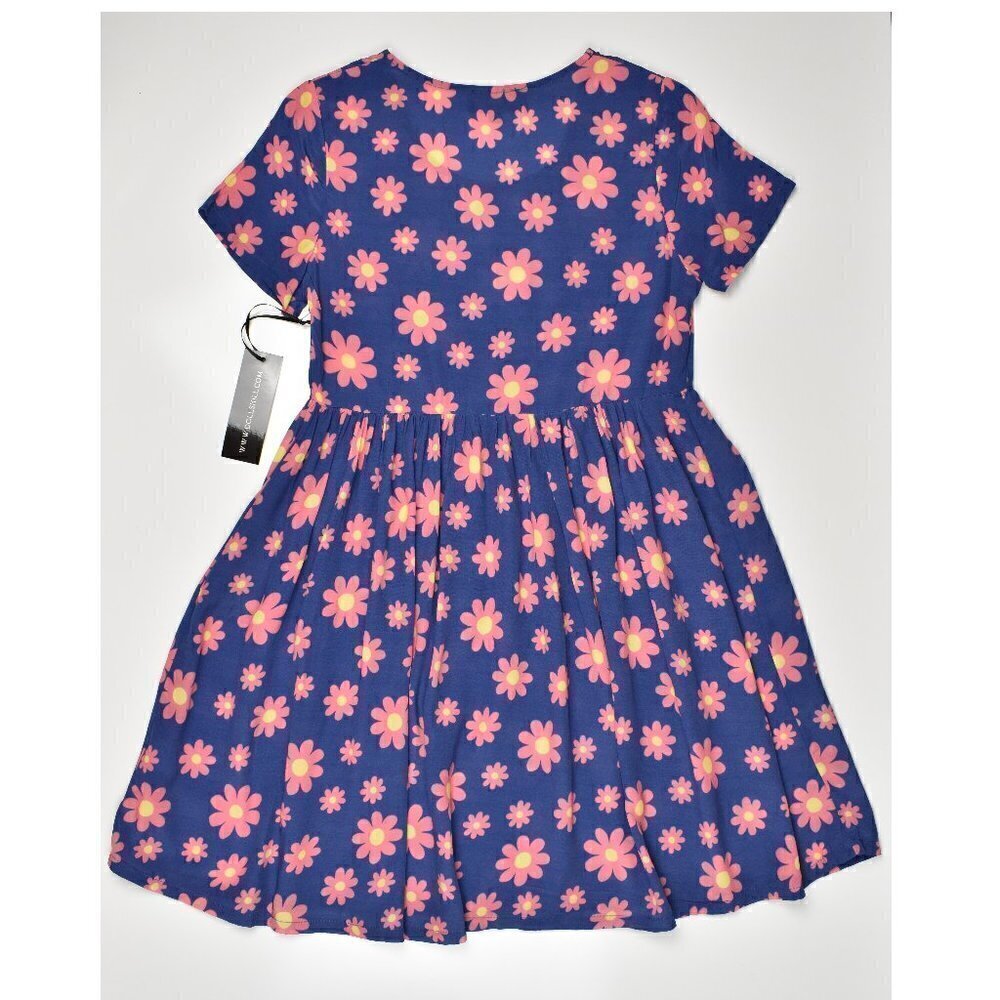 Delia's Dolls Kill Floral Babydoll Dress NEW - S - Picture 2 of 5